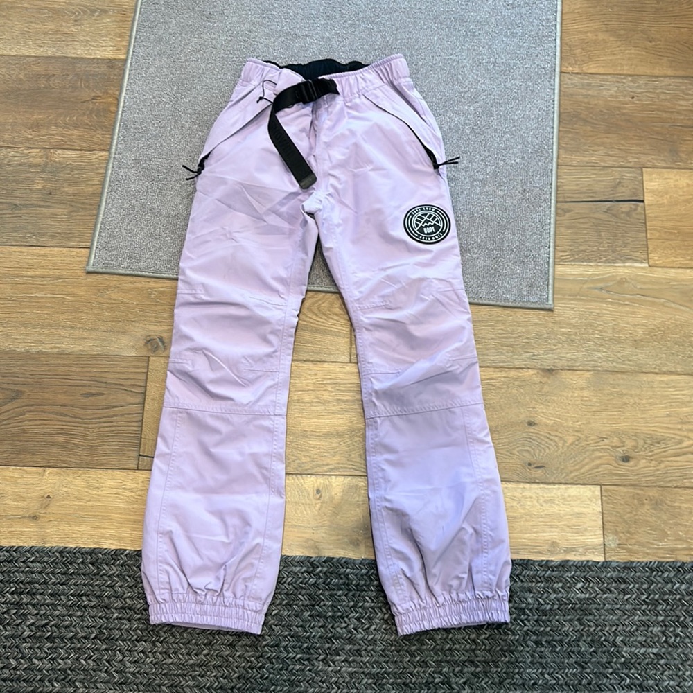 Purple Snowboarding Pants